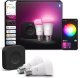 Startkit White and Color Ambiance 2xE27 1100lm + Hue Bridge Pro 4