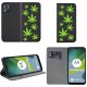 krainaGSM Etui do Motorola Moto E13 MAGNET WZORY CASE PORTFEL + SZKŁO OCHRONNE 9H 2