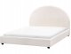 Łóżko Boucle VAUCLUSE 140 x 200 cm Złamana biel 7