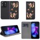 Etui do Tecno Spark Go 2023 MAGNET WZORY CASE PORTFEL + SZKŁO OCHRONNE 9H 2