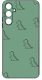 krainaGSM ETUI do Samsung A14 5G WZORY | SILIKONOWE MATT CASE + SZKŁO HARTOWANE 9H 3