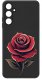 krainaGSM ETUI do Samsung A14 5G WZORY | SILIKONOWE MATT CASE + SZKŁO HARTOWANE 9H 3
