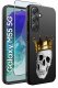 krainaGSM Etui do Samsung Galaxy M55 5G WZORY |SILIKONOWE MATT CASE + SZKŁO 9H 2