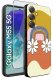 krainaGSM Etui do Samsung Galaxy M55 5G WZORY |SILIKONOWE MATT CASE + SZKŁO 9H 2