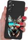 krainaGSM Etui do Samsung Galaxy M55 5G WZORY |SILIKONOWE MATT CASE + SZKŁO 9H 1