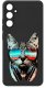 krainaGSM Etui do Samsung Galaxy M55 5G WZORY |SILIKONOWE MATT CASE + SZKŁO 9H 3