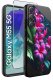 krainaGSM Etui do Samsung Galaxy M55 5G WZORY SILIKONOWE MATT CASE + SZKŁO 9H 2