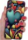 krainaGSM Etui do Samsung Galaxy M55 5G WZORY |SILIKONOWE MATT CASE + SZKŁO 9H 1