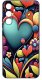 krainaGSM Etui do Samsung Galaxy M55 5G WZORY |SILIKONOWE MATT CASE + SZKŁO 9H 3
