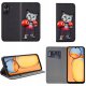 Etui do Xiaomi Redmi 13C | Poco C65 MAGNET WZORY CASE PORTFEL + SZKŁO 9H 2