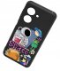 krainaGSM Etui do Xiaomi Redmi 13C | Poco C65 CASE WZORY MATT PLECKI +SZKŁO 9H 3