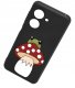 krainaGSM Etui do Xiaomi Redmi 13C | Poco C65 CASE WZORY MATT PLECKI +SZKŁO 9H 3