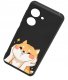 krainaGSM Etui do Xiaomi Redmi 13C | Poco C65 CASE WZORY MATT PLECKI +SZKŁO 9H 3