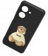 krainaGSM Etui do Xiaomi Redmi 13C | Poco C65 CASE WZORY MATT PLECKI +SZKŁO 9H 3