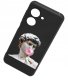 krainaGSM Etui do Xiaomi Redmi 13C | Poco C65 CASE WZORY MATT PLECKI +SZKŁO 9H 3