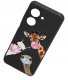 krainaGSM Etui do Xiaomi Redmi 13C | Poco C65 CASE WZORY MATT PLECKI +SZKŁO 9H 3