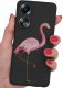 Etui do Oppo A58 4G CASE WZORY MATT PLECKI + SZKŁO OCHRONNE 9H 1