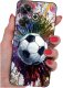 krainaGSM Etui do Xiaomi Redmi 13 4G WZORY |SILIKONOWE MATT CASE + SZKŁO 9H 1