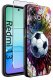 krainaGSM Etui do Xiaomi Redmi 13 4G WZORY |SILIKONOWE MATT CASE + SZKŁO 9H 2