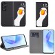 Etui Honor 90 Lite 5G MAGNET WZORY CASE PORTFEL + SZKŁO 9H 2