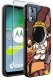 krainaGSM Etui do Motorola Moto E13 WZORY |SILIKONOWE MATT CASE + SZKŁO 9H 2