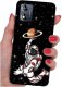 krainaGSM Etui do Motorola Moto E13 WZORY |SILIKONOWE MATT CASE + SZKŁO 9H 1
