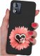 krainaGSM Etui do Motorola Moto E13 WZORY |SILIKONOWE MATT CASE + SZKŁO 9H 1