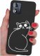 krainaGSM Etui do Motorola Moto E13 WZORY |SILIKONOWE MATT CASE + SZKŁO 9H 1