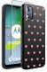 krainaGSM Etui do Motorola Moto E13 WZORY |SILIKONOWE MATT CASE + SZKŁO 9H 2
