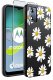 krainaGSM Etui do Motorola Moto E13 WZORY |SILIKONOWE MATT CASE + SZKŁO 9H 2