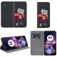krainaGSM Etui Motorola Moto G54 5G|Power Edition MAGNET WZORY CASE PORTFEL +SZKŁO 9H 2