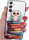 krainaGSM ETUI do Samsung A34 5G WZORY | SILIKONOWE MATT CASE + SZKŁO 9H 7