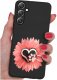 krainaGSM ETUI do Samsung A34 5G WZORY | SILIKONOWE MATT CASE + SZKŁO 9H 2