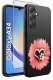 krainaGSM ETUI do Samsung A34 5G WZORY | SILIKONOWE MATT CASE + SZKŁO 9H 6