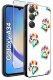 krainaGSM ETUI do Samsung A34 5G WZORY | SILIKONOWE MATT CASE + SZKŁO 9H 1