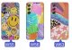 krainaGSM ETUI do Samsung A34 5G WZORY | SILIKONOWE MATT CASE + SZKŁO 9H 11