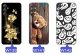krainaGSM ETUI do Samsung A34 5G WZORY | SILIKONOWE MATT CASE + SZKŁO 9H 16