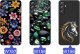 krainaGSM ETUI do Samsung A34 5G WZORY | SILIKONOWE MATT CASE + SZKŁO 9H 18