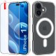 Etui Magnetyczne Przezroczyste do iPhone 17 |do MAGSAFE CASE | + Szkło 9H 1