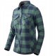 Marigold Woman's Shirt - Moss Green Checkered - L/Regular 1