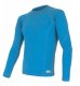 SENSOR MERINO DF tee ls MEN blue L 1