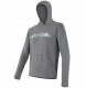 SENSOR MERINO UPPER fleece hooded MEN gry mou. L 1