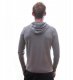 SENSOR MERINO UPPER fleece hooded MEN gry mou. L 3