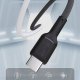 Kabel Dudao L9C Max 240W PD USB-C - USB-C 2m - czarny 3