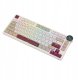 Klawiatura Royal Kludge ROYAL KLUDGE RK N80 Rosy Clouds Gaming Keyboard Red switch 1