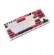 ROYAL KLUDGE RK M87 Famicom Gaming Keyboard Cream switch 2