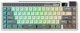 ROYAL KLUDGE RK M70 Cyan Purple Gaming Keyboard Cream switch 1