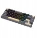 ROYAL KLUDGE RK-M75 Phantom Gaming Keyboard K Silver switch 5