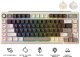 ROYAL KLUDGE RK L75 Mocha Grey Gaming Keyboard Cream switch 1