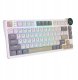 ROYAL KLUDGE RK N80 Pearly Dawn Gaming Keyboard Brown switch 3